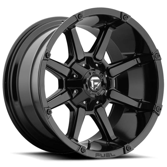Fuel Offroad D575 COUPLER Black Wheel with Gloss tpms (20 x 10. inches /5 x 114 mm, -24 mm Offset)
