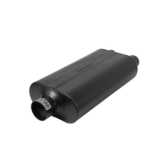 Flowmaster 9530572 50 H.D. Muffler - 3.00 Center In and 2.50 Dual Out - Moderate Sound