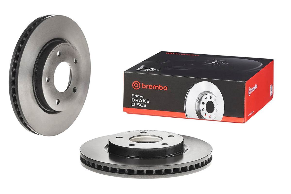 Brembo 09.B647.21 UV Coated Pillar Vented Front Brake Rotor DODGE OE# 5105513AA