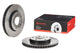 Brembo 09.B647.21 UV Coated Pillar Vented Front Brake Rotor DODGE OE# 5105513AA
