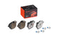 BREMBO Brake Pad Set, disc brake P06064X