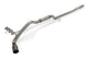 Flowmaster 717909 FlowFX Cat-Back Exhaust Kit 3 Inch 409 Stainless Steel 4.5 Inch Black Ceramic Tip Compatible with 2019-2023 Ford Ranger 2.3L Ecoboost Crew Extended Cab 2/4 WD 126.8 Inch Wheelbase