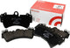 Brembo P50043N Premium Ceramic Rear Disc Brake Pad Set MASERATI/MERCEDES-BENZ OE# 1634201120