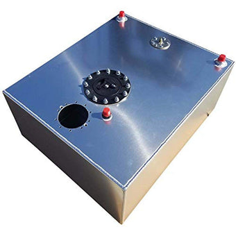 compare product RCI Fuel Cell, 15 gal, 24 x 20 x 10 in Tall, 8 AN Male Outlet, 8 AN Male Vent, Aluminum, Natural, Each