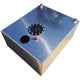 RCI Fuel Cell, 15 gal, 24 x 20 x 10 in Tall, 8 AN Male Outlet, 8 AN Male Vent, Aluminum, Natural, Each