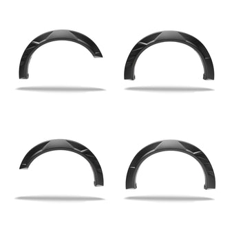 compare product Husky Liners Fender Flares DRT Style | Fits 2019-2026 GMC Sierra 1500 | Front & Rear, 4-pc Black - 2804946