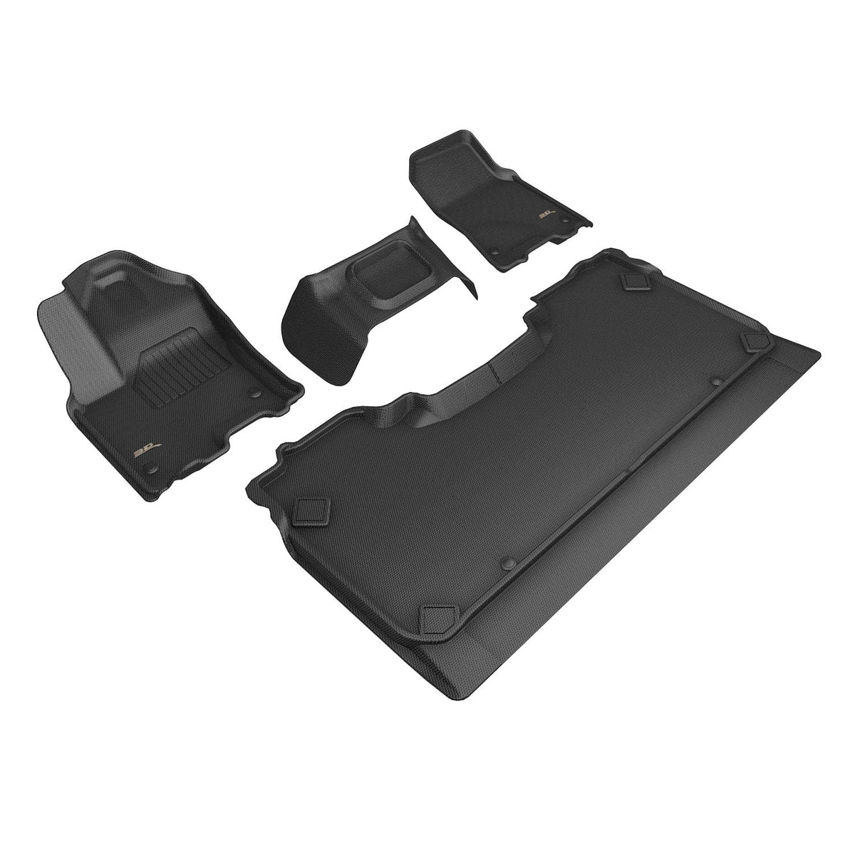 3D MAXpider Kagu Floor Mat Compatible with Ram 1500 Crew Cab 2025-2026