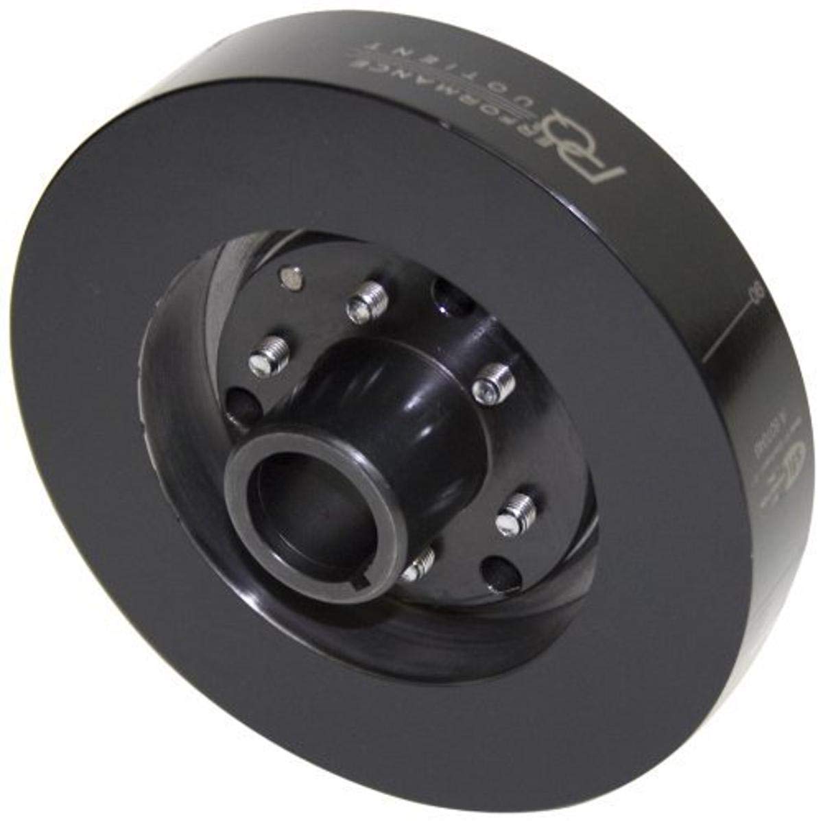 PRW 2535001 FluidGel Black 6.25" OD Internal Balance Damper for Chevy 262-350, 348-409 1955-95
