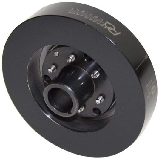 PRW 2535001 FluidGel Black 6.25" OD Internal Balance Damper for Chevy 262-350, 348-409 1955-95