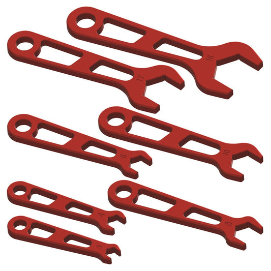Billet Specialties -an Wrench Set 7 Pieces