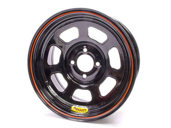 compare product Wheel 14x7 D-Hole 4x4.25 in 4in bs Black