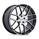 18x8.5 TSW TW002 Lasarthe Gloss Black Machined Wheel 5x100 (38mm)