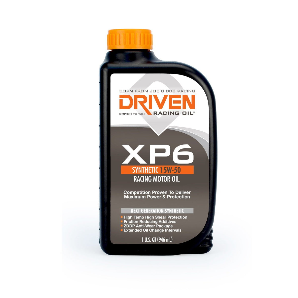 Lunati DRV00107 15W-50 Driven High Zinc Break-in Oil, 1 Quart, 12 Pack