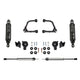 Fabtech - 2022 Tundra 4WD 3in UCA Kit w/Uniballs/DLSS 2.5 COs/Rr DLSS Shocks/Rr Air Bag Spacers (K7090DL)