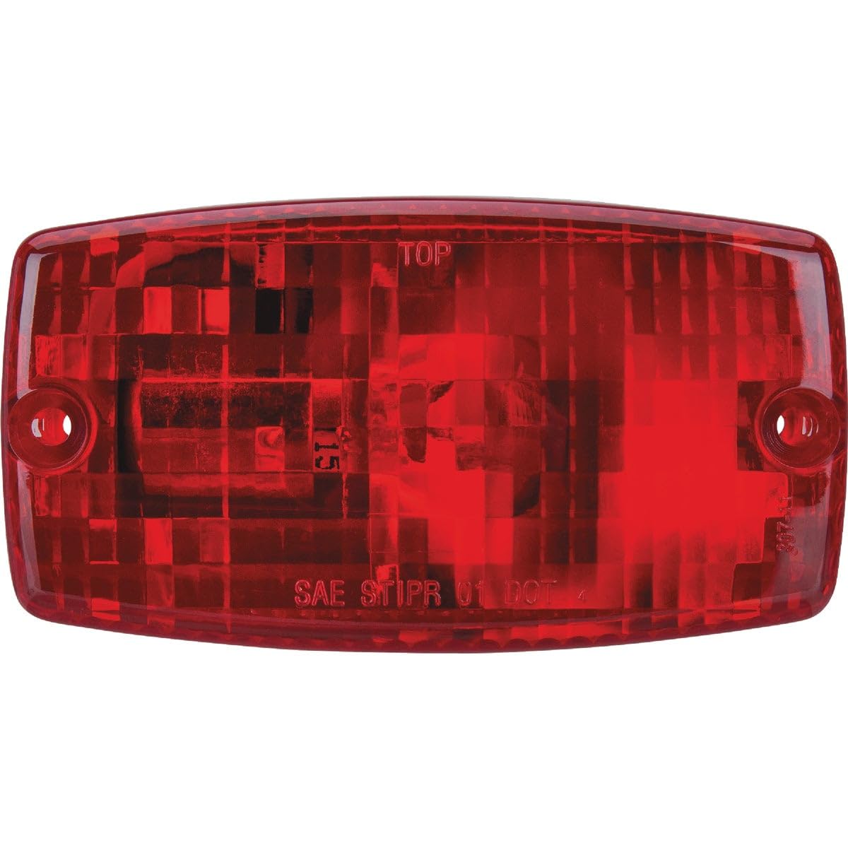 Peterson Rectangle Red Combination Light