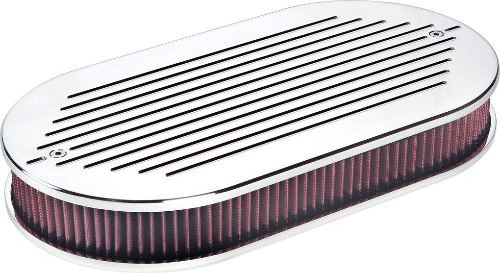 Billet Specialties 15520 Ball Milled Dual Quad Billet Air Cleaner