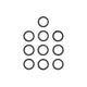 Holley 1008-1597 Power Valve Gasket