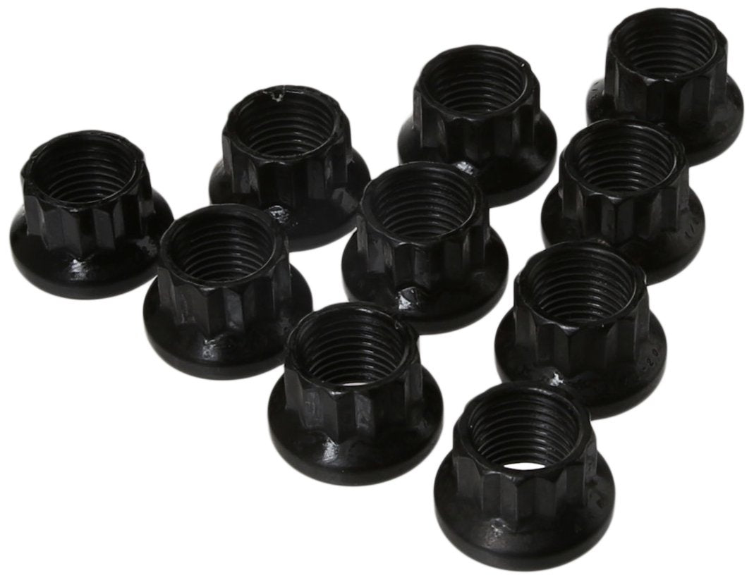 ARP 300-8334 Stainless Steel 1/2-20 12-Point Nuts - Pack of 10