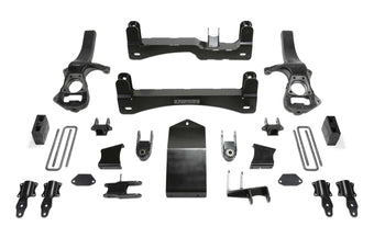 compare product Fabtech K1137 Basic Lift System 6 in. Lift Incl. PN [FTS21250/FTS21251/FTS21265] Basic Lift System