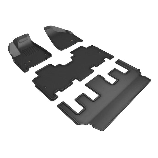 3D MAXpider Kagu Floor Mat for Chrysler Pacifica Hybrid Pinnacle 2021-2026