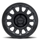 MR709 HD Bead Grip, 17x8.5, 0mm Offset, 5x5, 71.5mm Centerbore, Matte Black