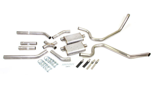 Pypes Performance Exhaust SGB10S Exhaust System with X-Pipe (65-69 B-Body 2.5in)