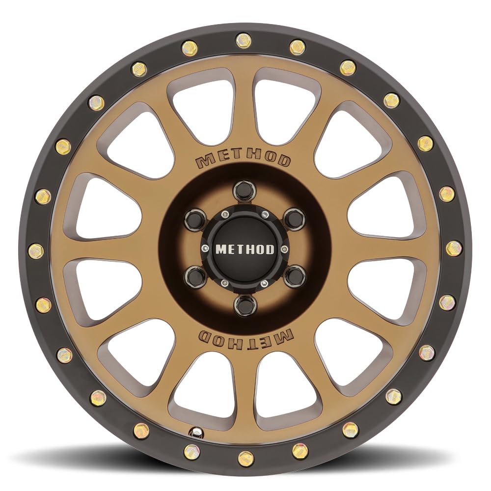 Method Race Wheels MR305 NV, 18x9, 0mm Offset, 6x135, 94mm Centerbore, Method Bronze - Matte Black Lip, MR30589016900