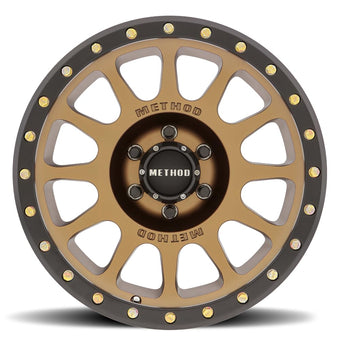 compare product Method Race Wheels MR305 NV, 18x9, 0mm Offset, 6x135, 94mm Centerbore, Method Bronze - Matte Black Lip, MR30589016900