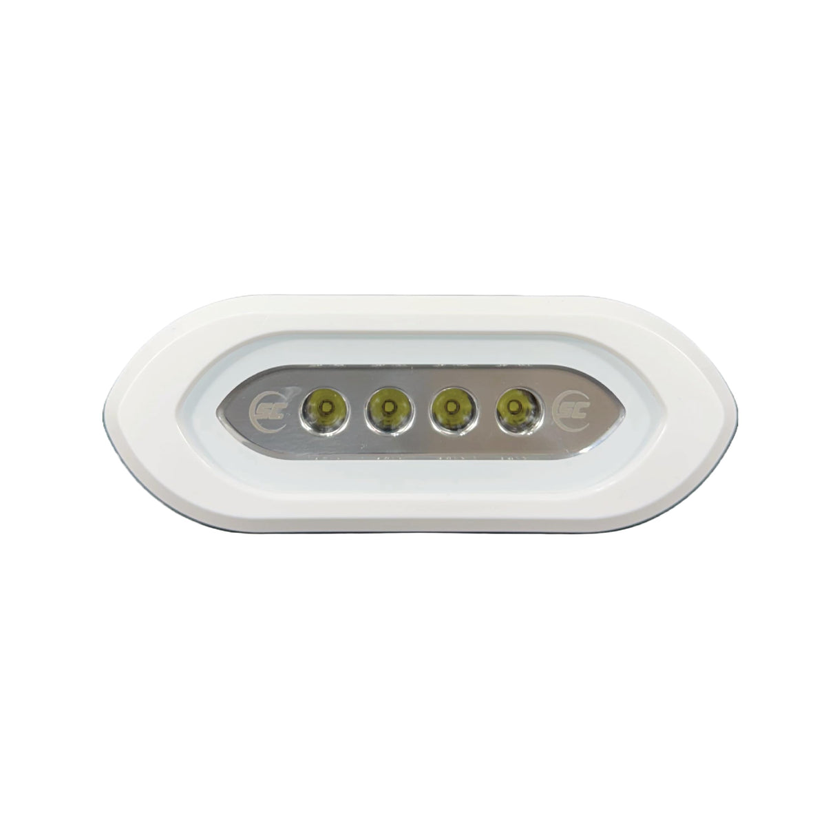 shadow-caster LED Spreader Light - Flush Mount - White Housing - Great White - 3000 Lumens