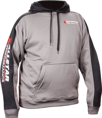 compare product Allstar Performance ALL99916S Allstar Hoodedsweatshirt Sm Silver/Blk