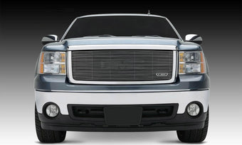 compare product T-Rex Grilles 2007-2013 Sierra 1500 All Terrain Billet Grille, Polished, 1 Pc, Insert - PN #20204