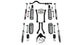 TeraFlex JKU 4-Door 3” Lift Suspension System w/ 4 Sport Flexarms, Track Bar, & 9550 VSS Shocks