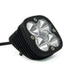 Baja Designs Squadron Pro Black Angle Mount LED Light Pod (Work/Scene; Clear)