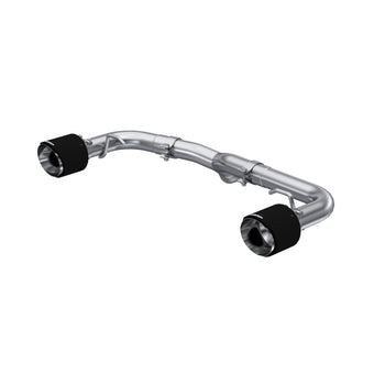 compare product MBRP 2022 Subaru BRZ 2.4L/Toyota GR86 2.4L 2.5in Dual Split Rear Exit w/5in OD CF Tips - T304