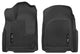 Husky Liners X-act Contour Floor Mats | Fits 2011-2026 Dodge Durango & 2011-2021 Jeep Grand Cherokee & 2022 Jeep Grand Cherokee WK | Front Row, 2-pc Black - 53561