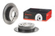 Brembo 08.A631.11 UV Coated solid Rear Brake Rotor KIA/NAZA OE# 584111D000