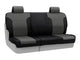 Coverking Custom Fit Rear 60/40 Bench Seat Cover for Select Jeep Wrangler Models - Neoprene (Charcoal with Black Sides)