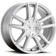 Raceline Wheels 145S ENCORE Satin Silver Wheel (18 x 8. inches /5 x 114 mm, 40 mm Offset)