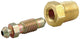 Allstar Performance Bleeder Screws, 1/8 in NPT, Brass, Natural, Set of 4