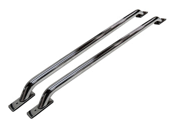 compare product Go Rhino Stake Pocket Truck Bed Rails | Mild Steel, Chrome | 8075C | Fits 2007 - 2013 Chevrolet Silverado & GMC Sierra w/ 6.5' Bed