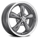 REV Wheels 100 Series Classic 5-Spoke 18x9-5 bs - 5x4.5/5x114.3 - Gray Anthracite Finish One Piece Cast Vintage Torq Thrust Style