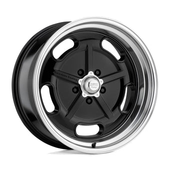 compare product American Racing Salt Custom Wheel - VN511 Flat Gloss Black with Diamond Cut Lip Rims - 20