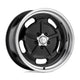 American Racing Salt Custom Wheel - VN511 Flat Gloss Black with Diamond Cut Lip Rims - 20" x 9.5", 0 Offset, 5x114.3 Bolt Pattern, 72.6mm Hub