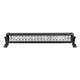 Go Rhino Xplor Lighting: Bright Series 21.5" Double Row LED Light Bar | Side & Track Mount, Aluminum, Black | 751202113CDS