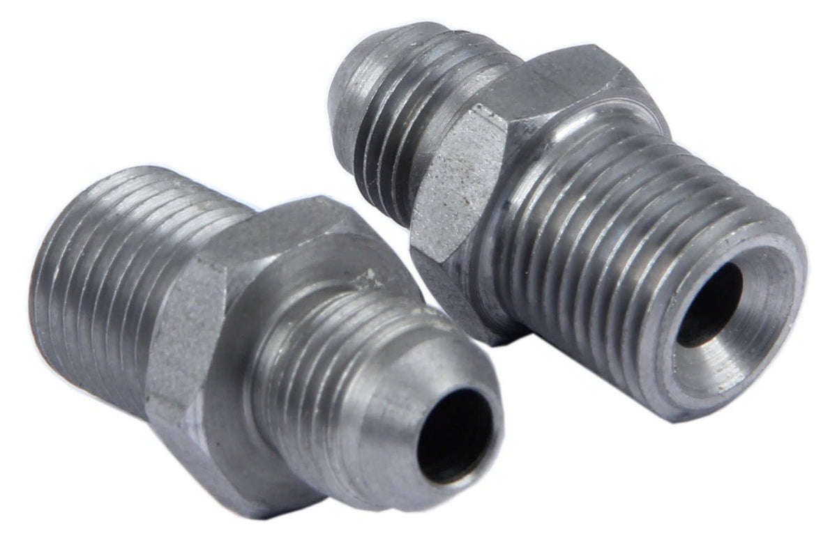 Borgeson 925121 6AN Steering Box Hose Adapter Kit
