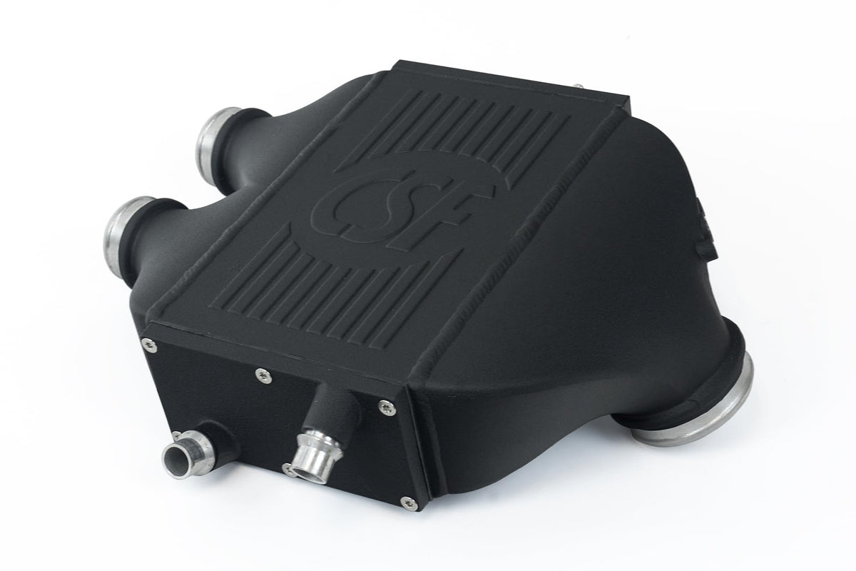 F8X m3/m4 - Top Mount Charge-Air-Cooler in Crinkle Black Finish