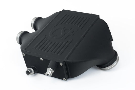 F8X m3/m4 - Top Mount Charge-Air-Cooler in Crinkle Black Finish