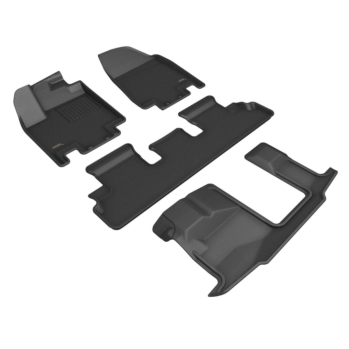 3D MAXpider Kagu Floor Mat for Nissan Pathfinder 8-Seat 2022-2026