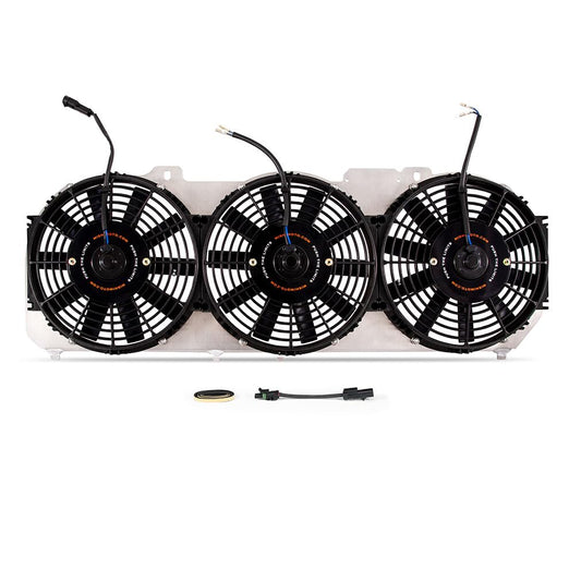 Mishimoto MMFS-XJ-89 Performance Aluminum Radiator Fan Shroud, Compatible with Jeep Cherokee XJ 4.0L, 1989-2001, Silver