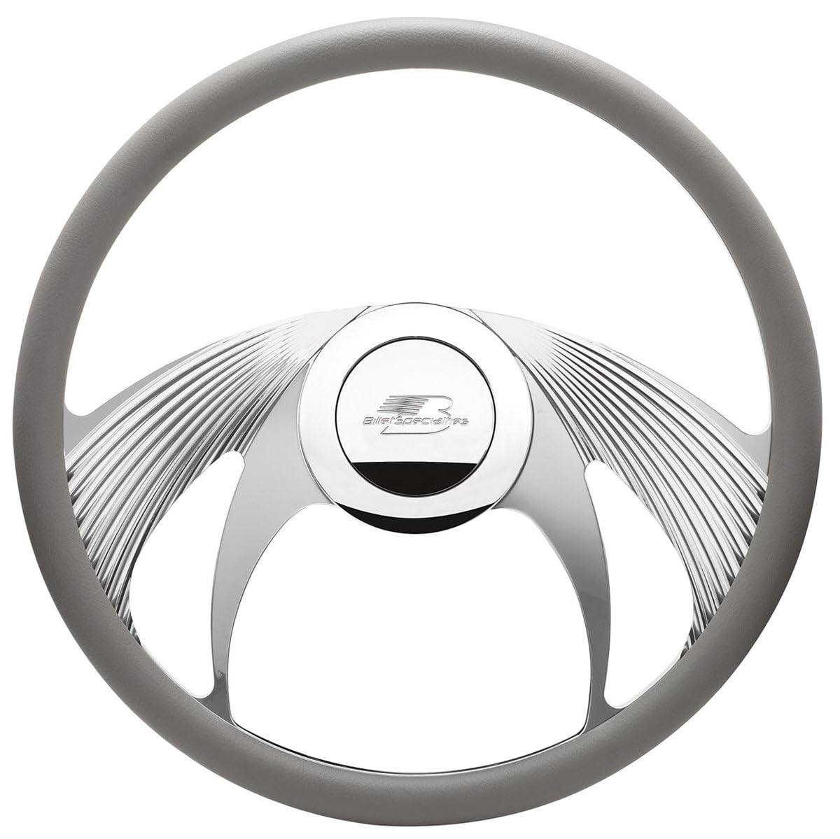 Billet Specialties Steering Wheel Half Wrap 15.5in Phantom